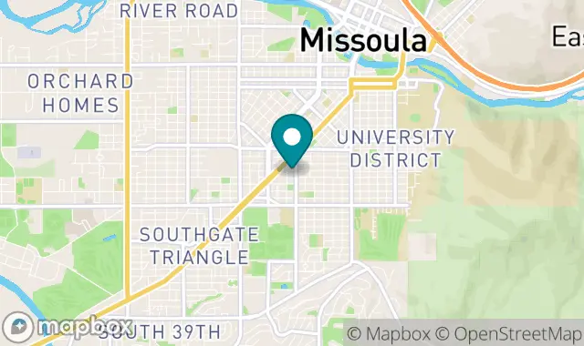 Map of 715 Kensington Avenue Suite 13, Missoula, MT 59801