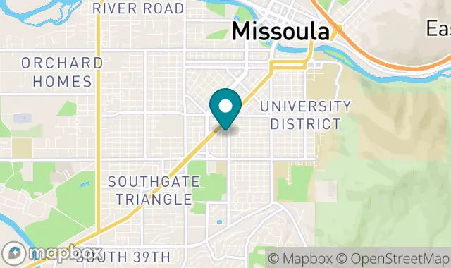 Map of 715 Kensington Avenue Suite 13, Missoula, MT 59801