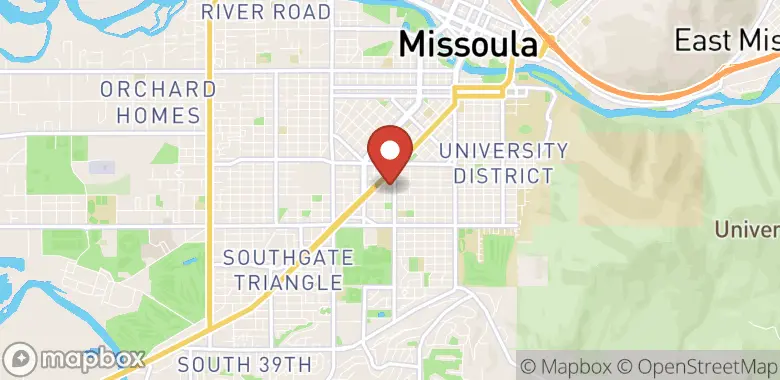 Map of 715 Kensington Avenue Suite 13, Missoula, MT 59801